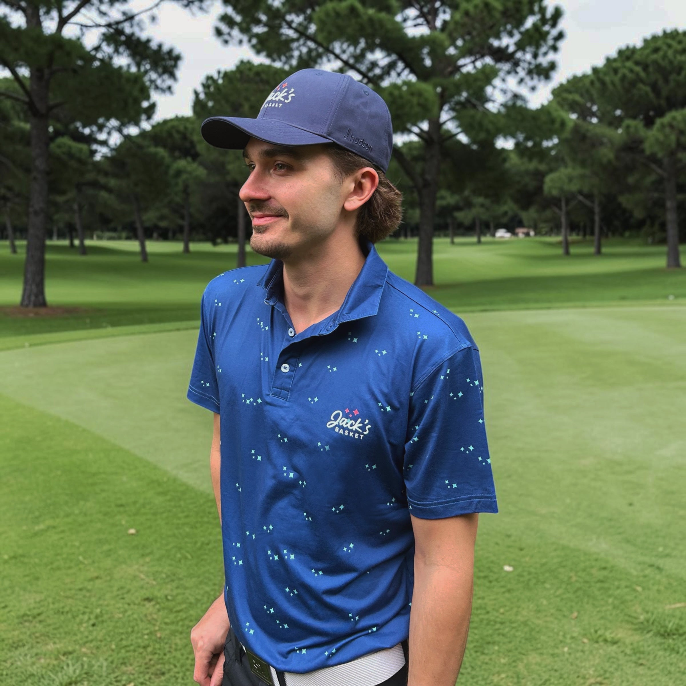 d.hudson x Jack's Basket Golf Polo