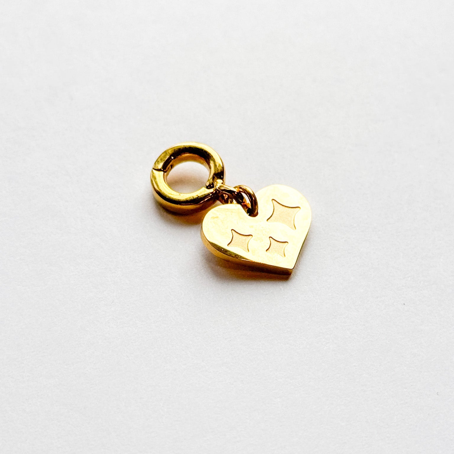 Heart Charm - Gold