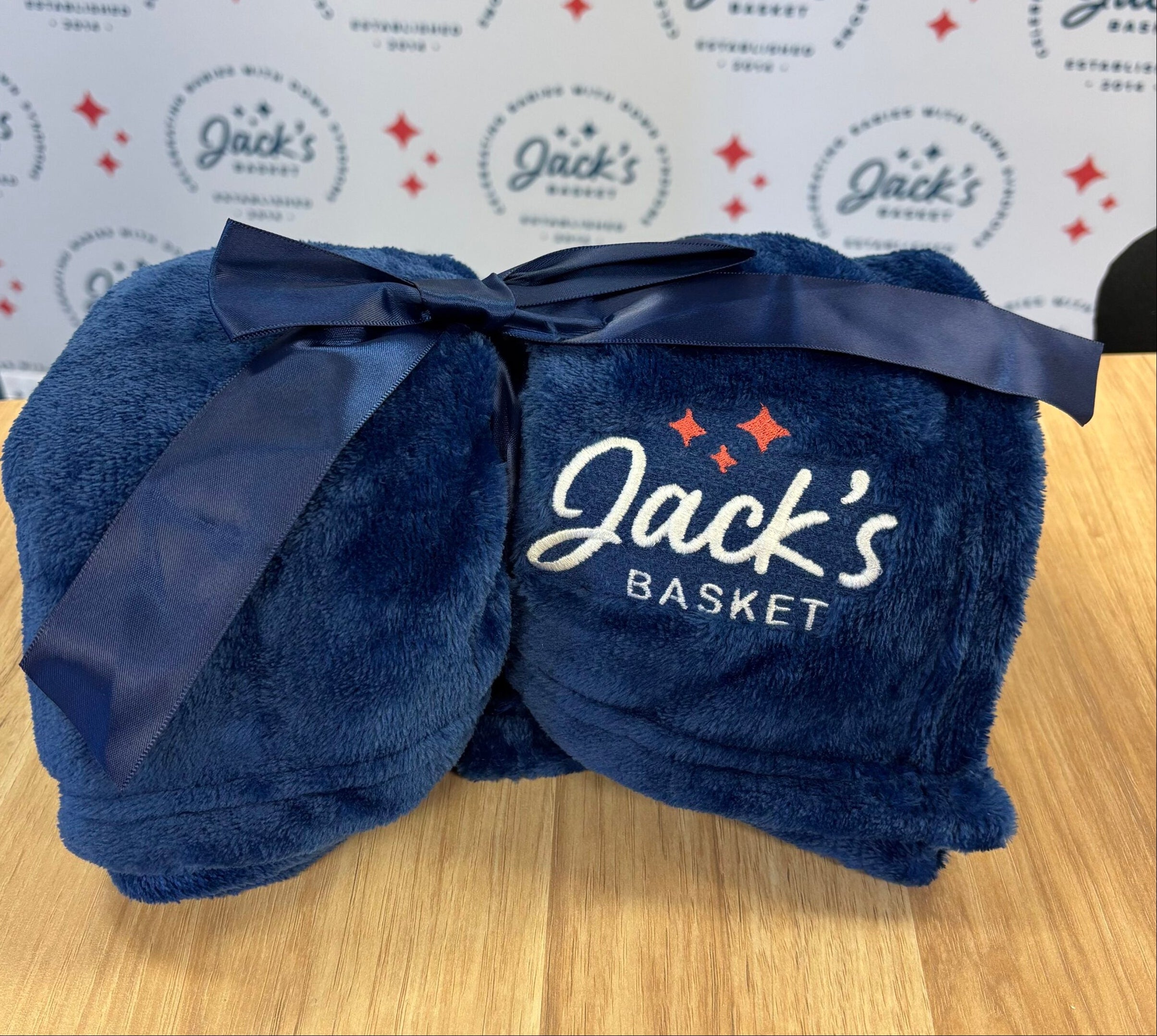 Jack's Basket Throw Blanket