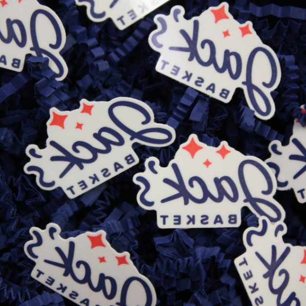 navy jack's basket logo temporary tattoos