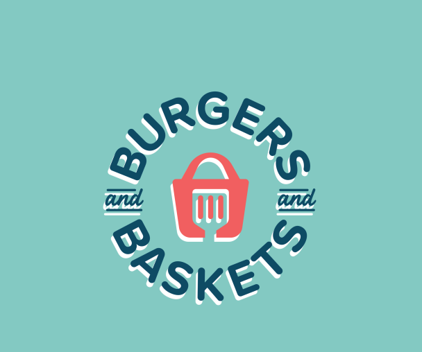 Burgers & Baskets Thank You Cards (Pack of 10)