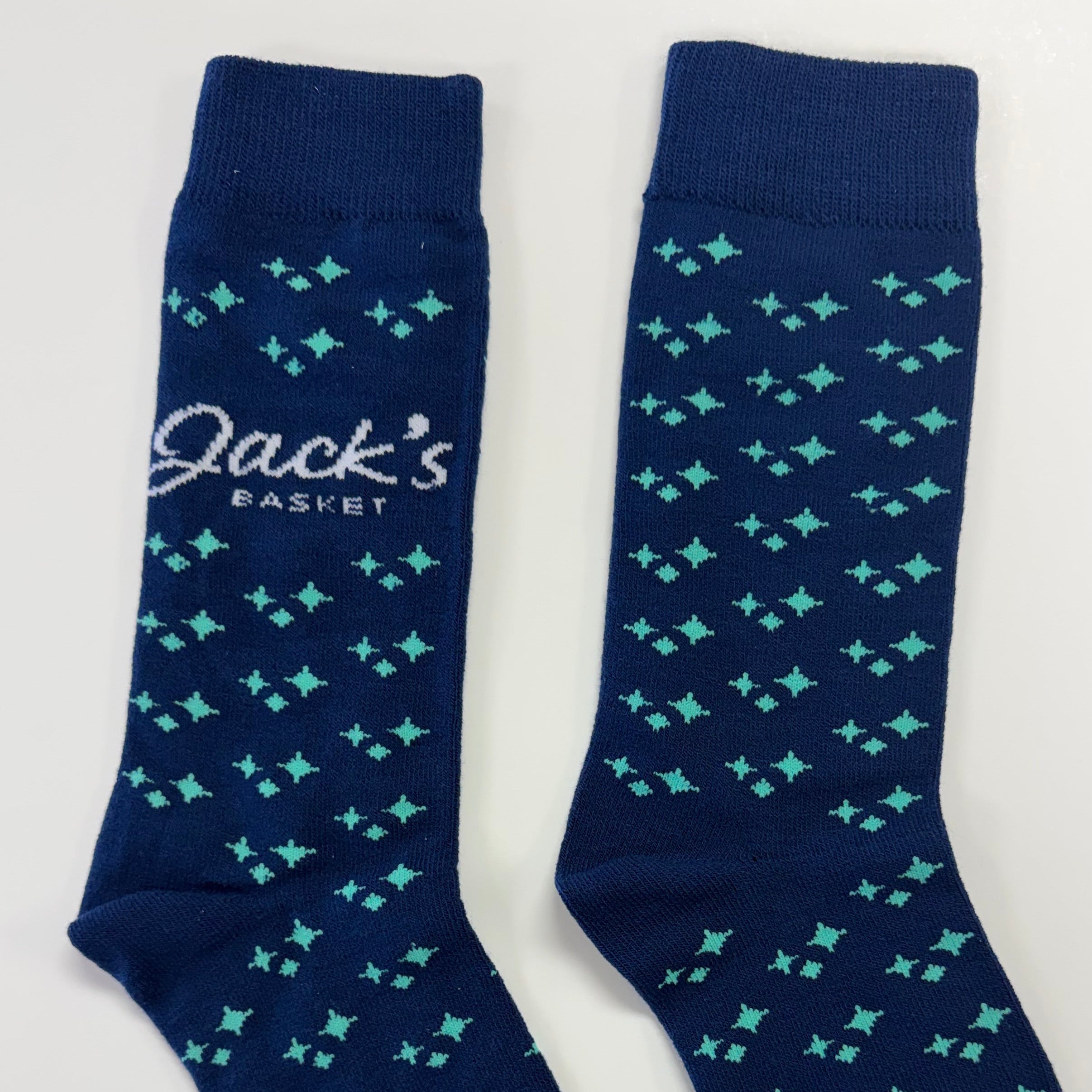 Jack's Basket Star Socks