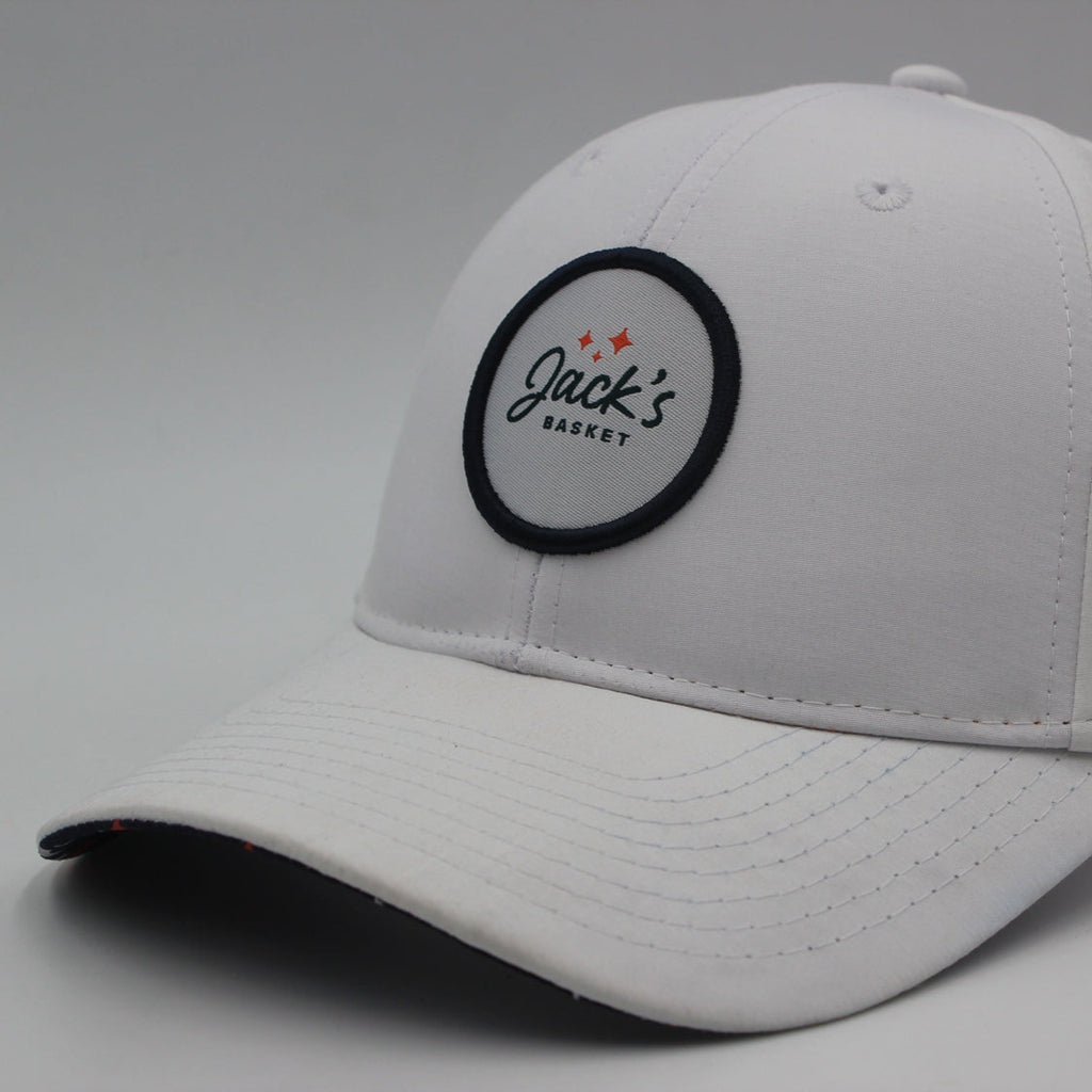 Jack's Basket d.Hudson Golf Hat - White