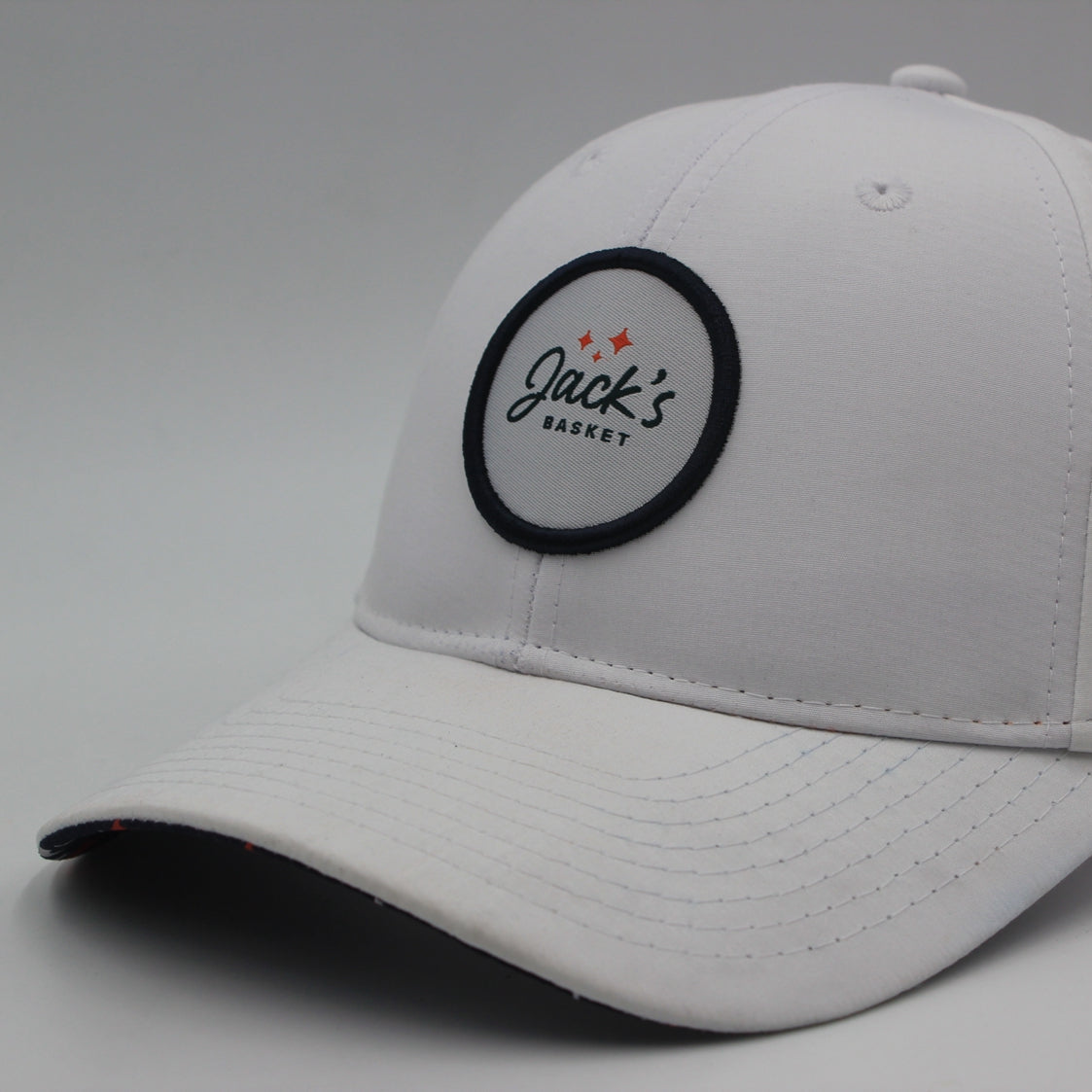 Jack's Basket d.Hudson Golf Hat - White