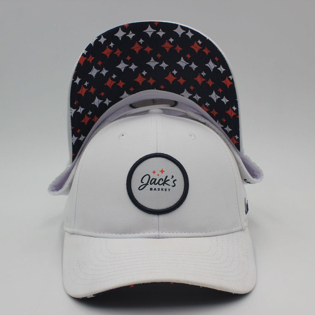 Jack's Basket d.Hudson Golf Hat - White