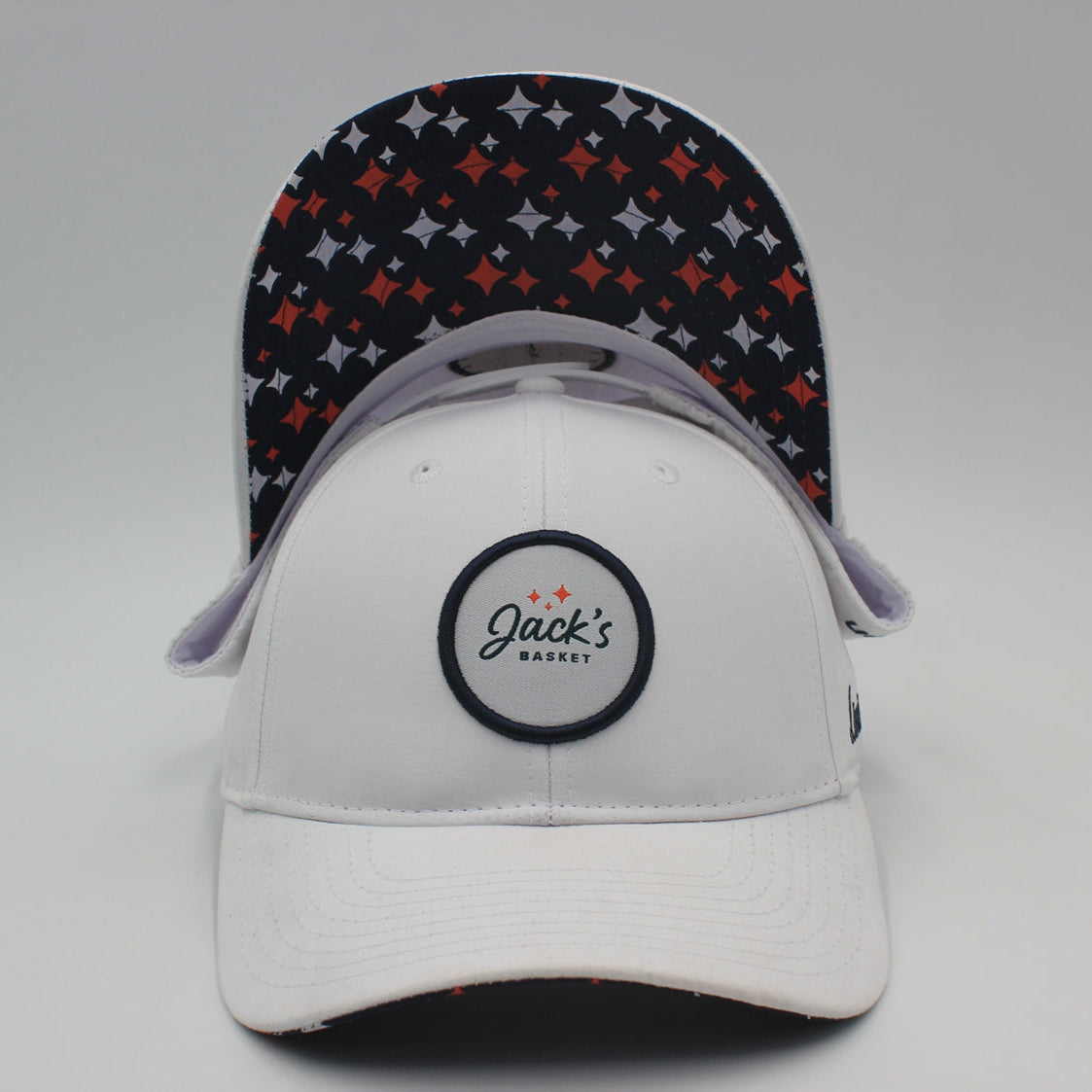 Jack's Basket d.Hudson Golf Hat - White