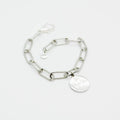 You Make Me Better Chain Bracelet - Silver