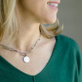You Make Me Better Necklace - Silver